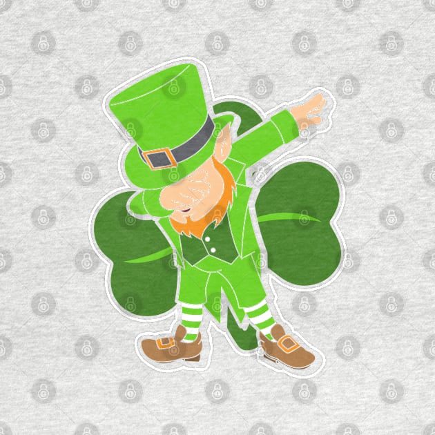 Dabbing Leprechaun by Tenh